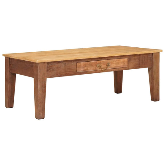Coffee Table Solid Wood Vintage 110 cm 55 cm