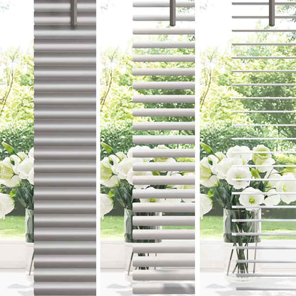 Venetian Blind 220 x 55 cm 25 mm Aluminium Silver 115 cm