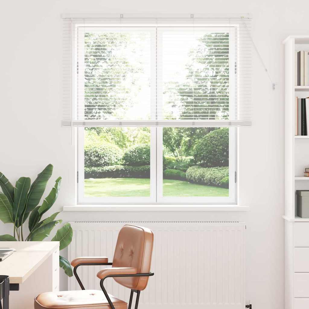 Venetian Blind 175 x 60 cm 25 mm Aluminium White 130 cm