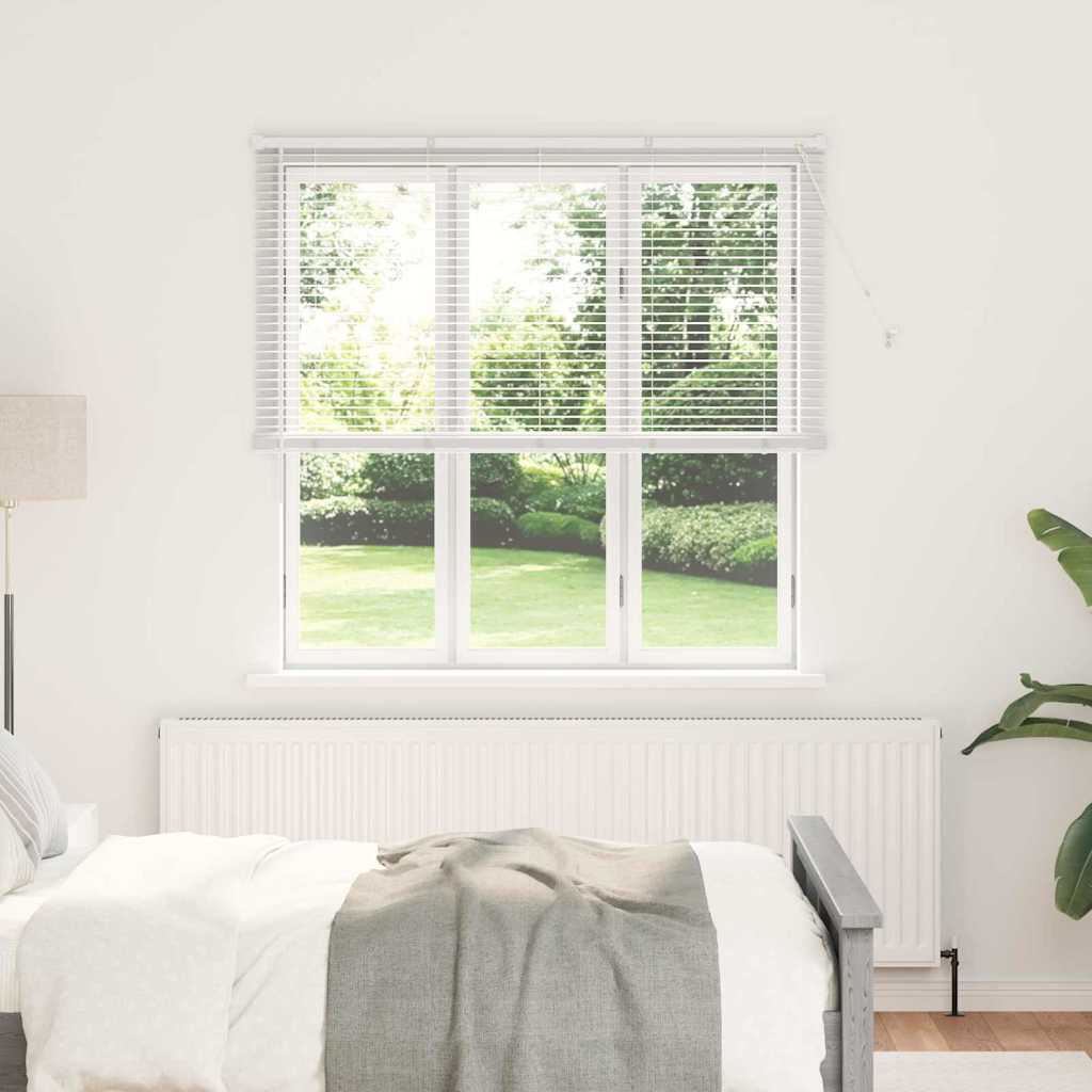 Venetian Blind 175 x 60 cm 25 mm Aluminium White 150 cm