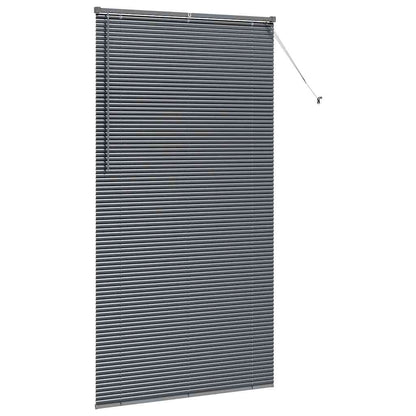 Venetian Blind 220 x 40 cm 25 mm Aluminium Dark Grey 115 cm