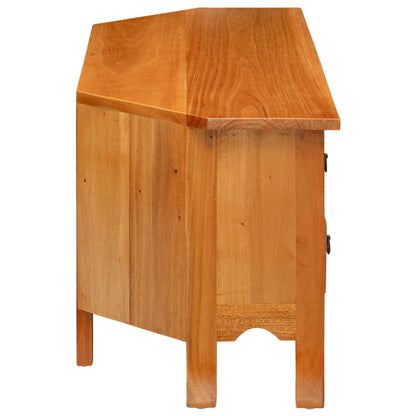 vidaXL TV Cabinet Natural 100 x 40.5 x 46 cm Solid Mahogany Wood 6