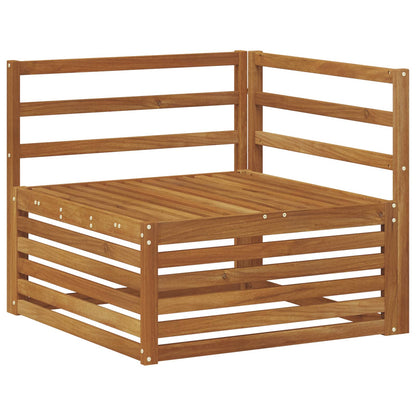 vidaXL Outdoor Sofa Set 4 pcs Natural Solid Acacia Wood 4