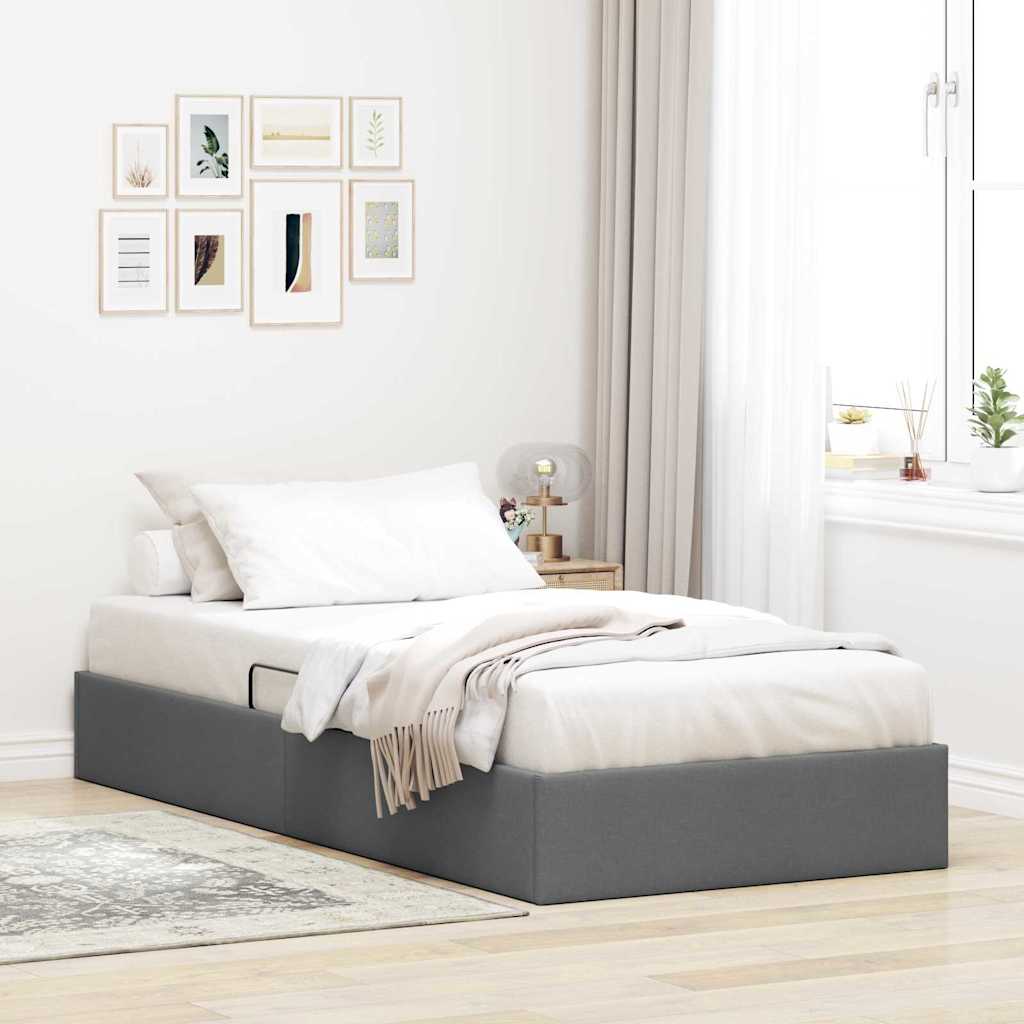 vidaXL Storage Bed with Storage 180 x 200 cm Fabric