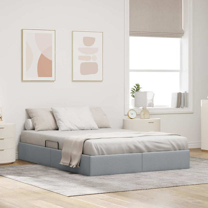 vidaXL Storage Bed with Storage 180 x 200 cm Fabric