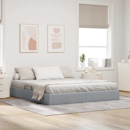 vidaXL Storage Bed with Storage 180 x 200 cm Fabric
