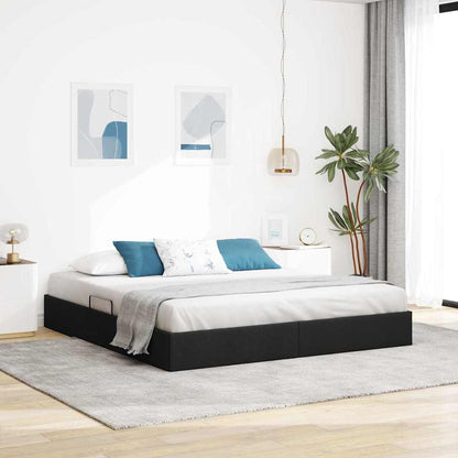 vidaXL Storage Bed with Storage 180 x 200 cm Fabric
