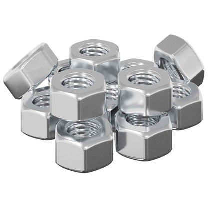 vidaXL Hex Acorn Nuts 3913 pcs Silver Metal 1