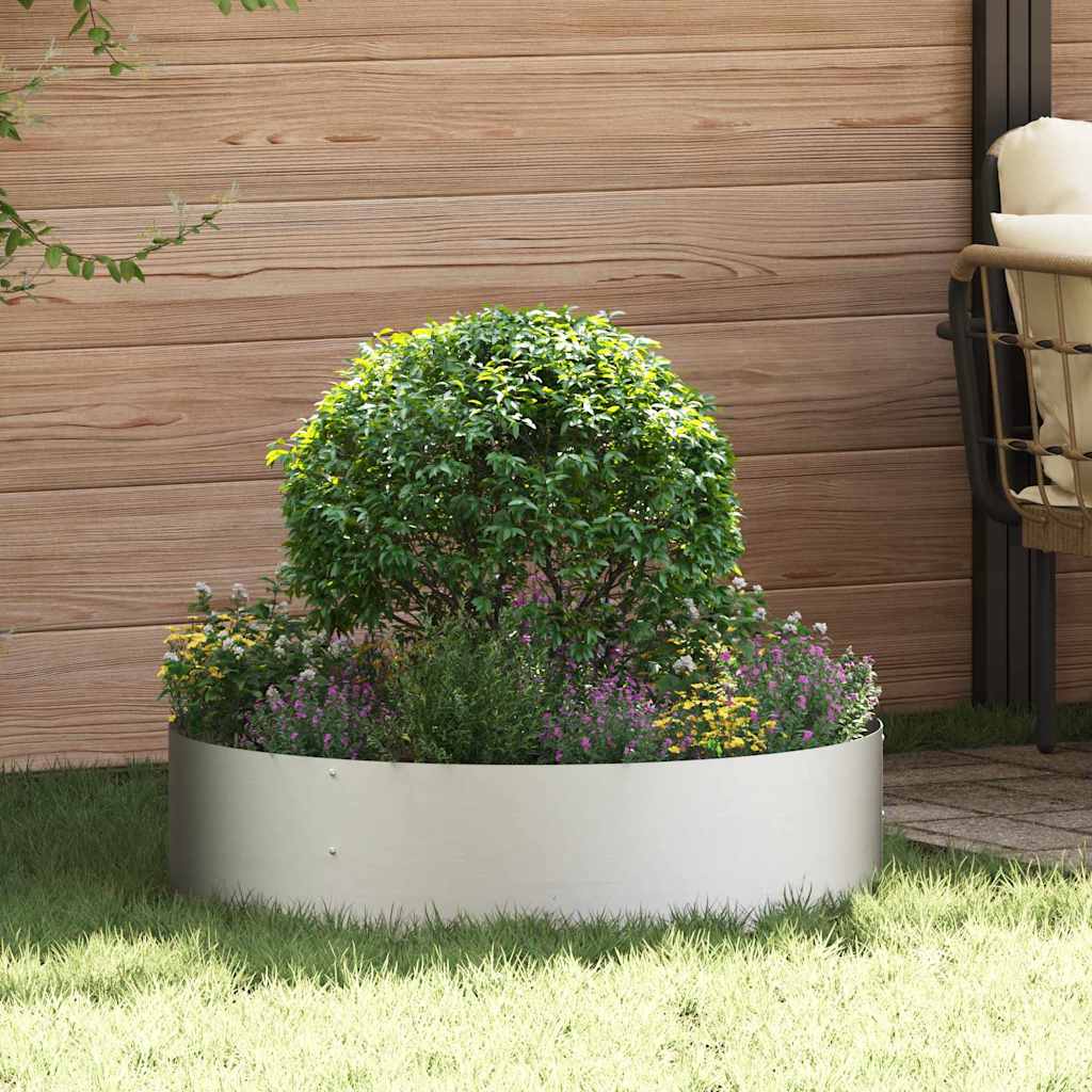 Planter Ring 80 x 80 x 20 cm Cold-rolled Steel 5 pcs 80 cm Stainless steel