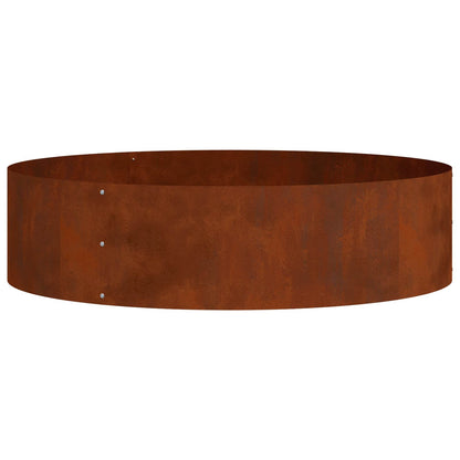 Planter Ring 80 x 80 x 20 cm Cold-rolled Steel 5 pcs 80 cm Weathering steel
