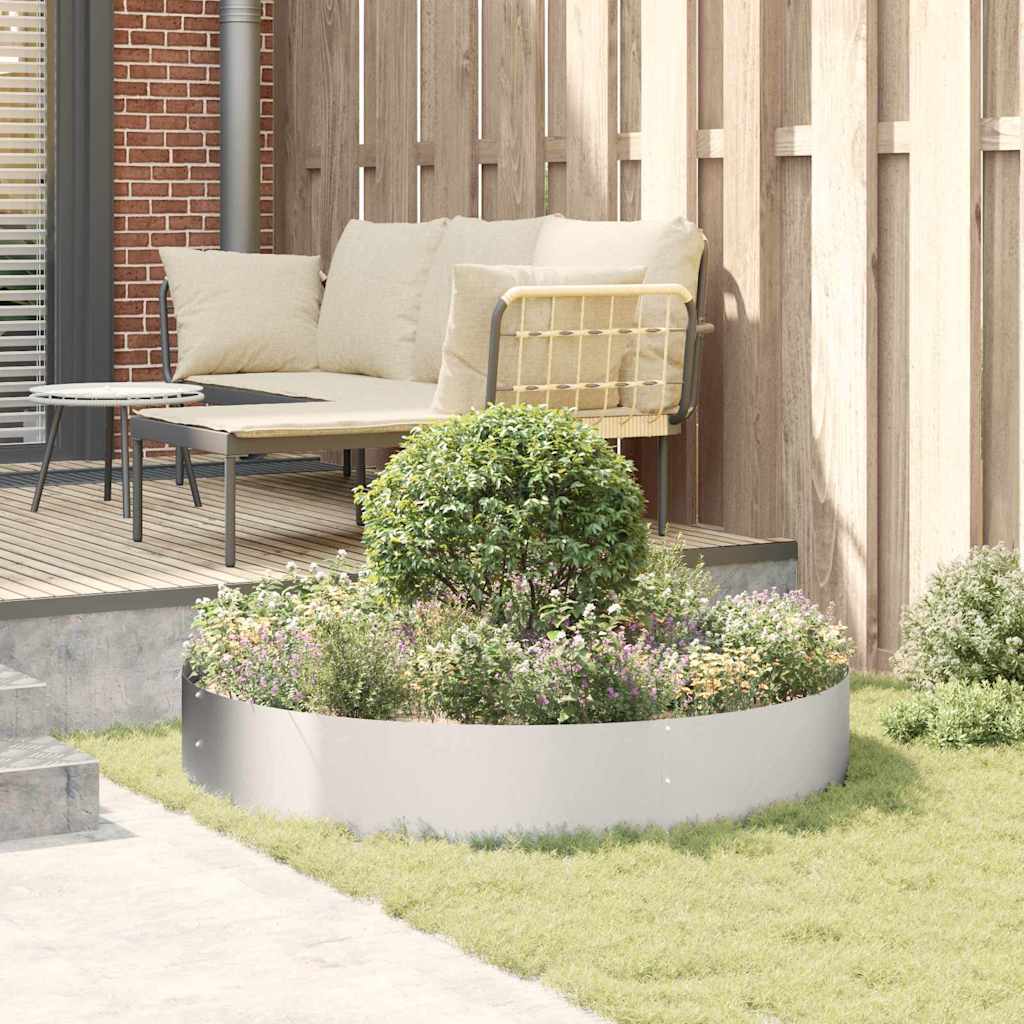 Planter Ring 120 x 120 x 20 cm Cold-rolled Steel 120 cm Stainless steel