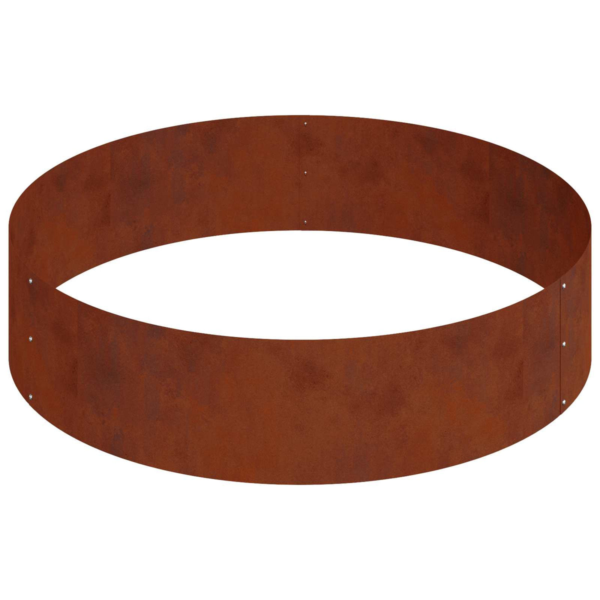 Garden Planter Silver 90 x 90 x 20 cm Weathering steel Ø 90 cm