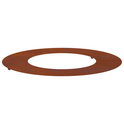 suitable for Flat Tree Ring Ø40/70 Steel 70 cm Weathering steel