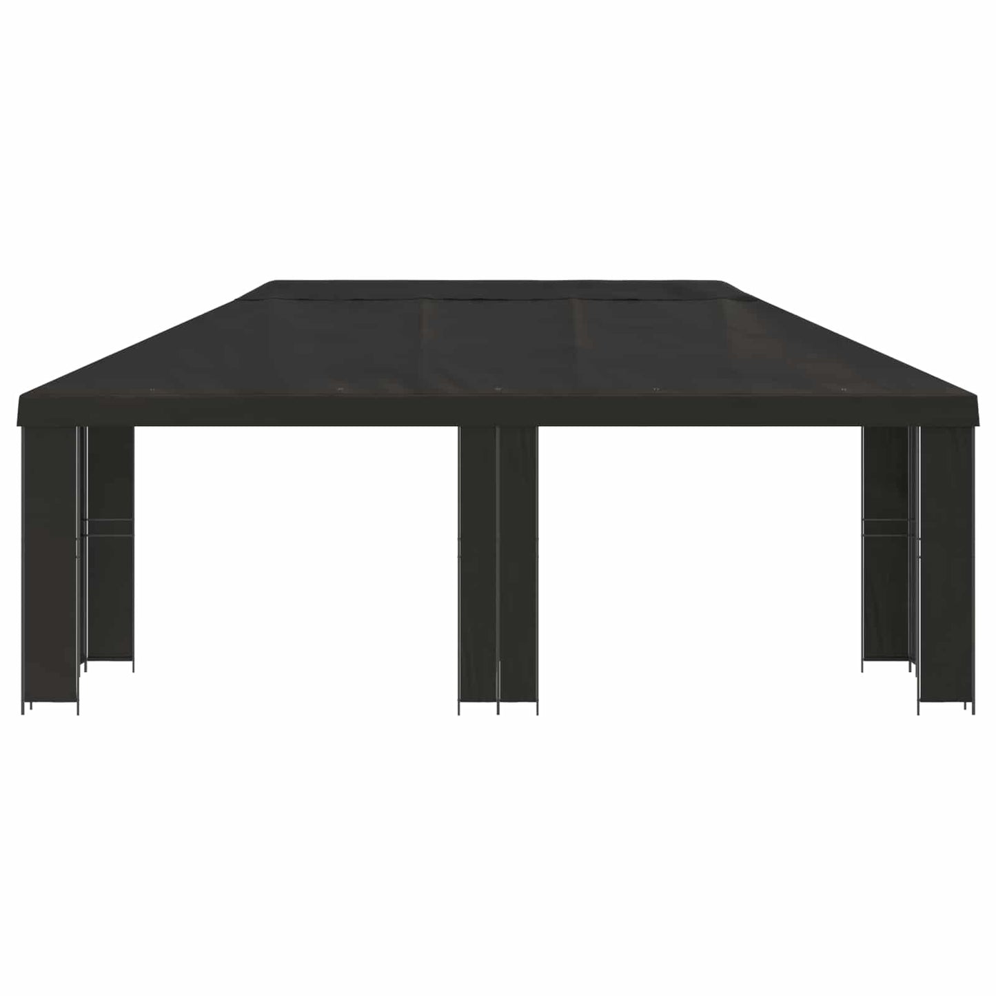 vidaXL Garden Gazebo 6 x 3 m Anthracite Polyester and Steel 190 gsm 3