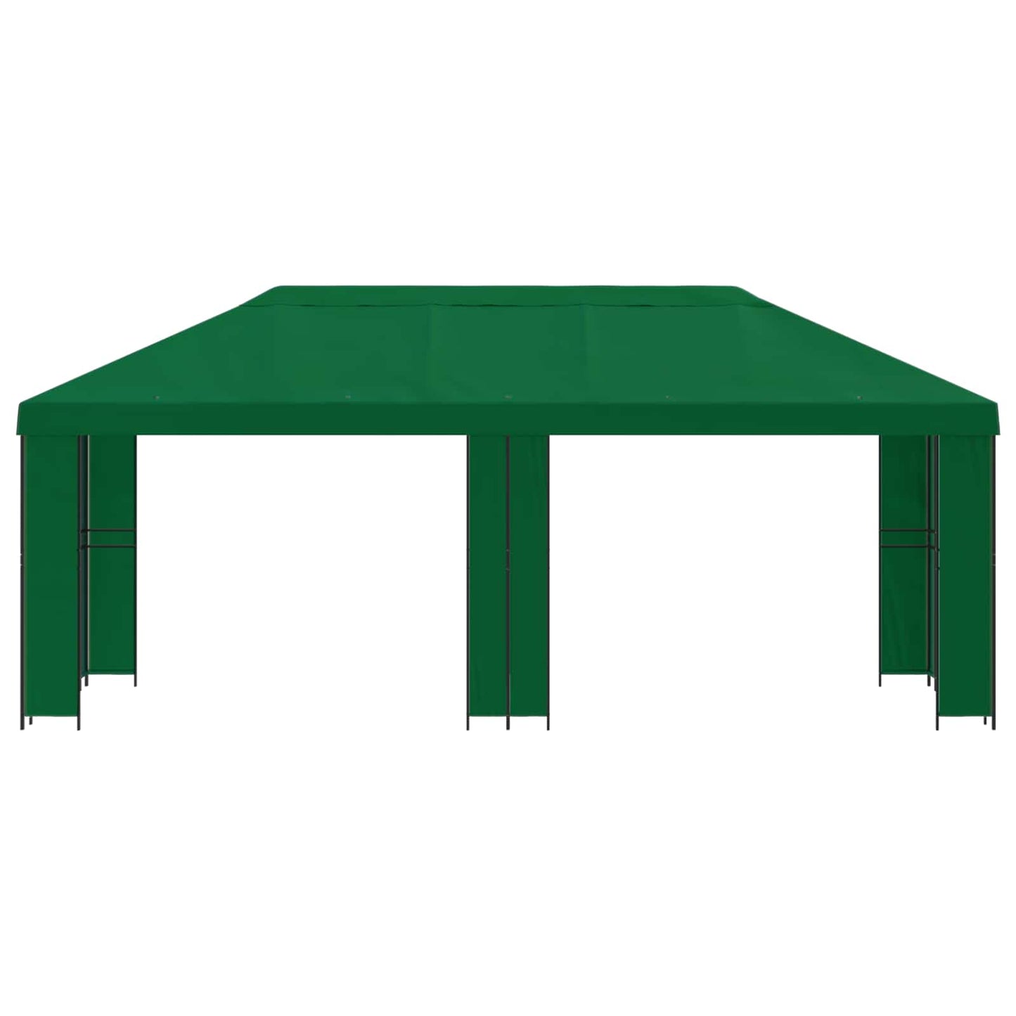 vidaXL Garden Gazebo 6 x 3 m Green Polyester and Steel 190 gsm 3