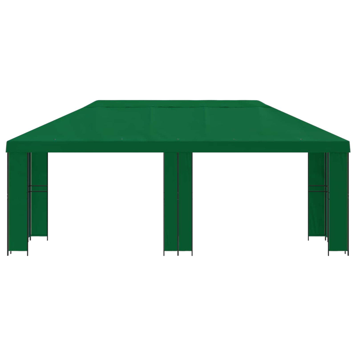 Garden Gazebo 6 x 3 m Polyester and Steel 190 gsm Green