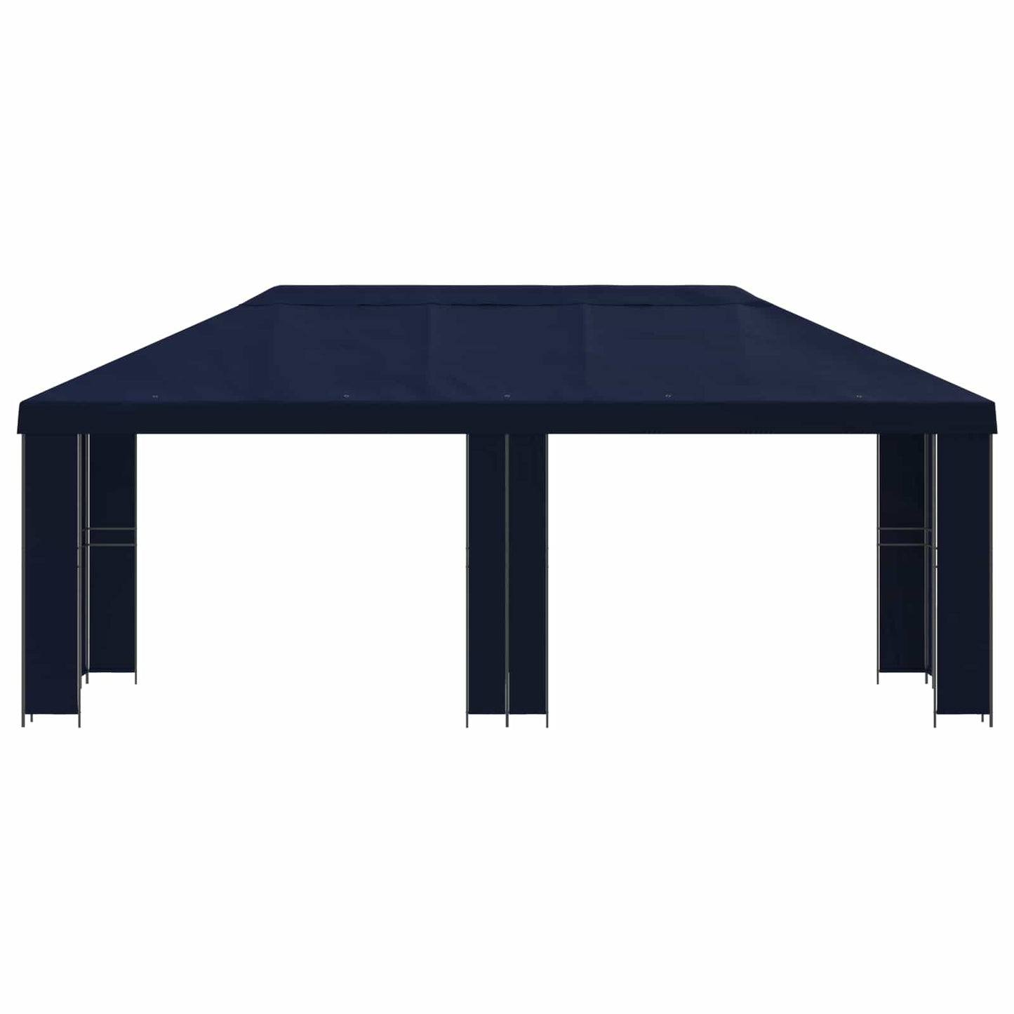 vidaXL Garden Gazebo 6 x 3 m Blue Polyester and Steel 190 gsm 3