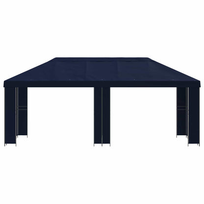 vidaXL Garden Gazebo 6 x 3 m Blue Polyester and Steel 190 gsm 3