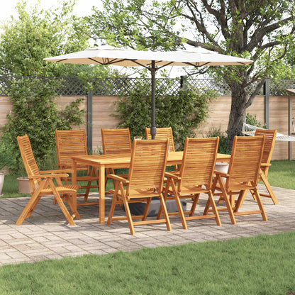 vidaXL Garden Dining Set 5 pcs Brown Solid Acacia Wood