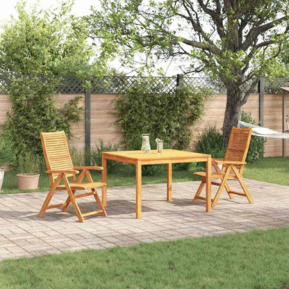 vidaXL Garden Dining Set 3 pcs Brown Solid Acacia Wood 1