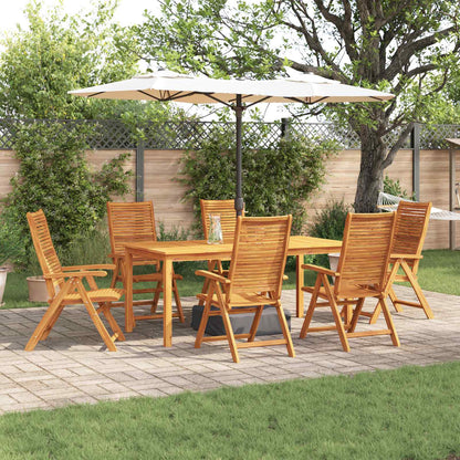 vidaXL Garden Dining Set 5 pcs Brown Solid Acacia Wood