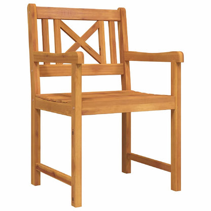 vidaXL Garden Dining Set 3 pcs Brown Solid Acacia wood 6