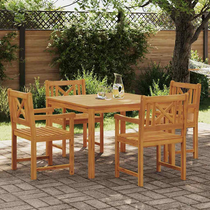 vidaXL Garden Dining Set 3 pcs Brown Solid Acacia wood