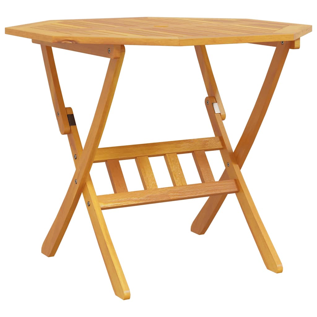 vidaXL Garden Dining Set 5 pcs Brown Solid Acacia Wood 6