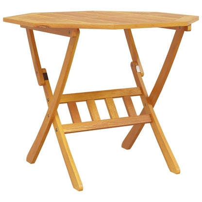 vidaXL Garden Dining Set 5 pcs Brown Solid Acacia Wood 6