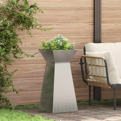 Pillar Planter 35 x 35 x 73 cm Cold-rolled Steel Galvanised steel 1