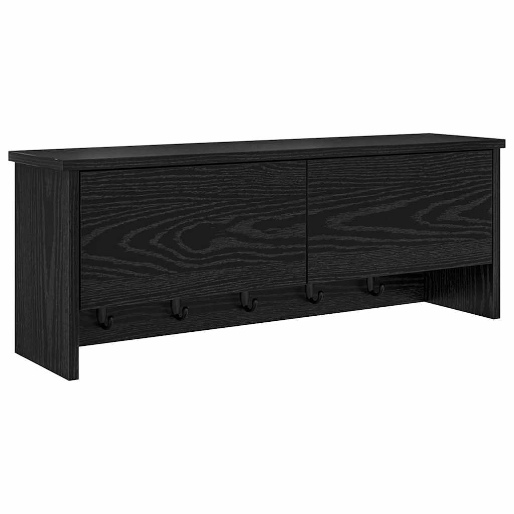 Wall-Mounted Coat Rack Wall-Mounted Black oak