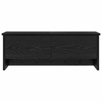 Wall-Mounted Coat Rack Wall-Mounted Black oak