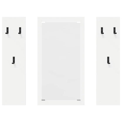 Wall-Mounted Coat Rack Wall-Mounted 96 x 1.5 x 90 cm White