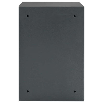 Digital Safe with Fingerprint Dark Grey 31 cm 50 cm 35 cm