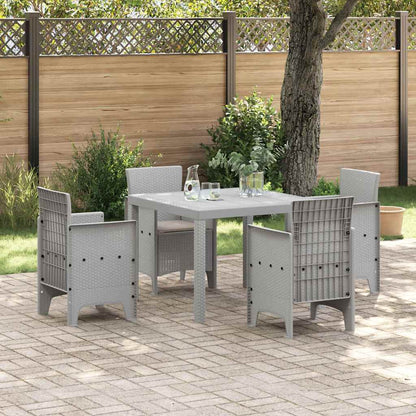 vidaXL Garden Dining Set 5 pcs Polypropylene 4-Seater