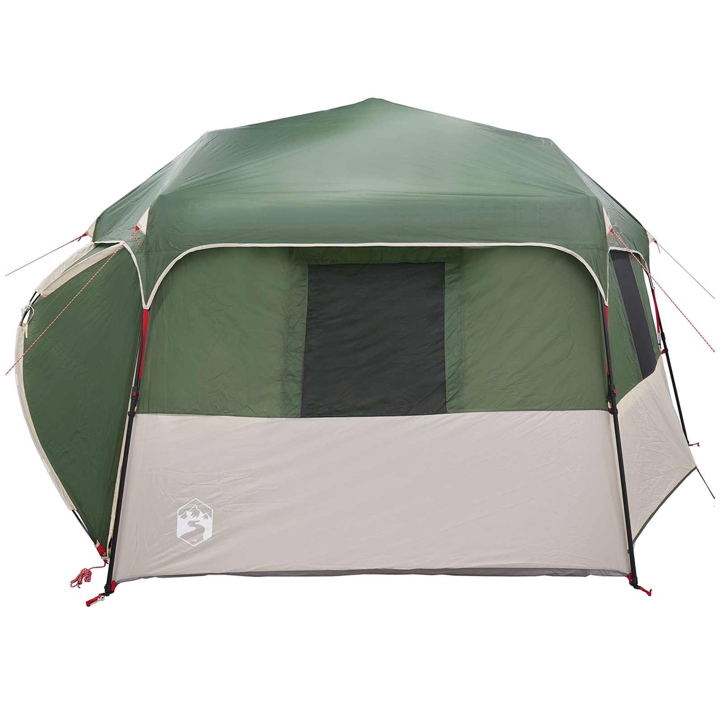 vidaXL Instant Tent with Rainfly 12-Person Quick-Release Green 5