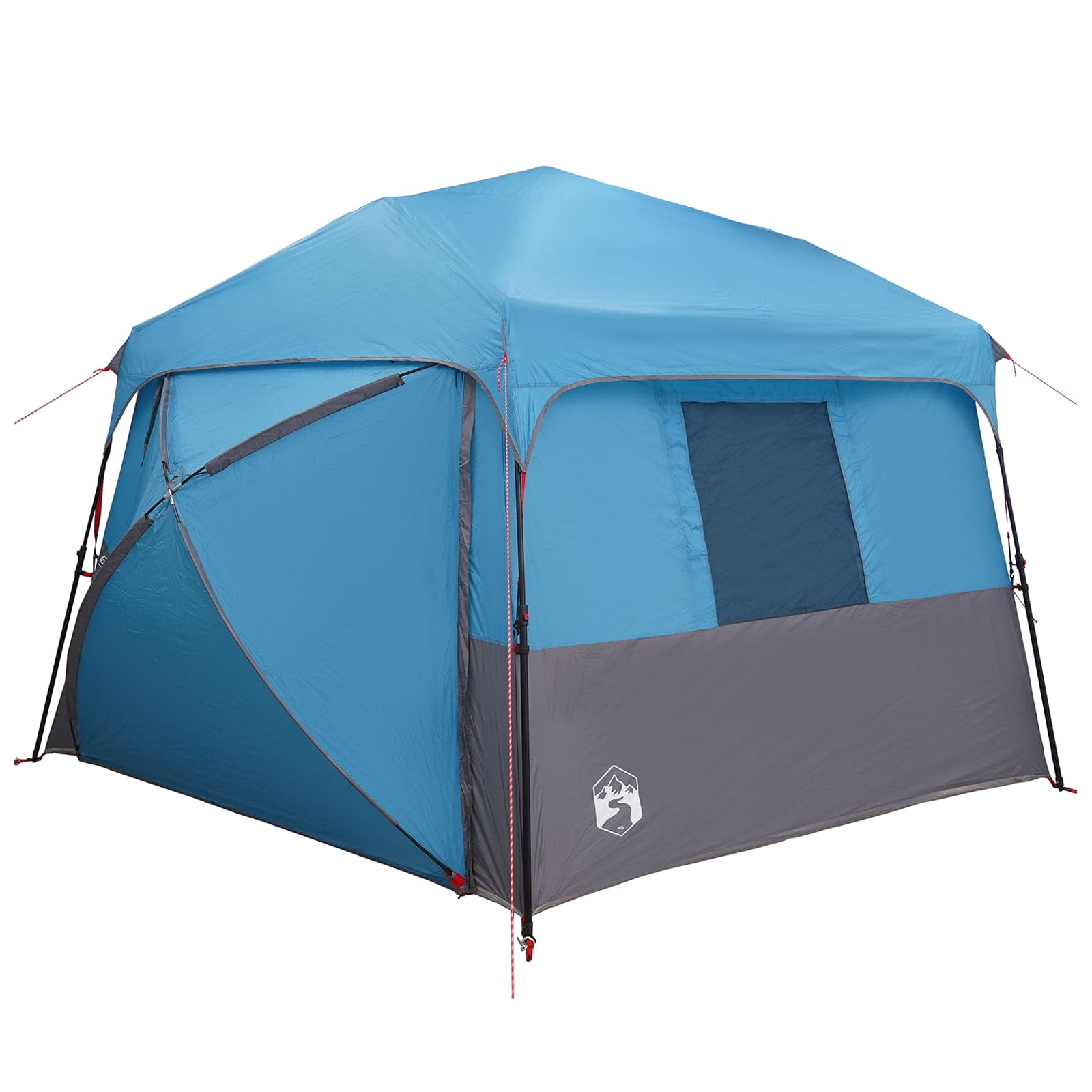 vidaXL Instant Tent with Rainfly 12-Person Quick-Release Blue 2