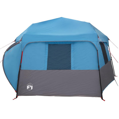 vidaXL Instant Tent with Rainfly 12-Person Quick-Release Blue 5