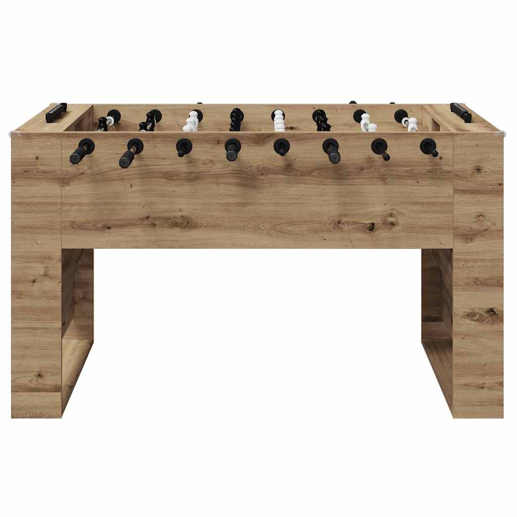 vidaXL Foosball Table Artisan Oak 146.5 x 74 x 85 cm Engineered Wood 4
