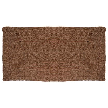 Area Rug Jute Grey Width 80 cm 200 cm