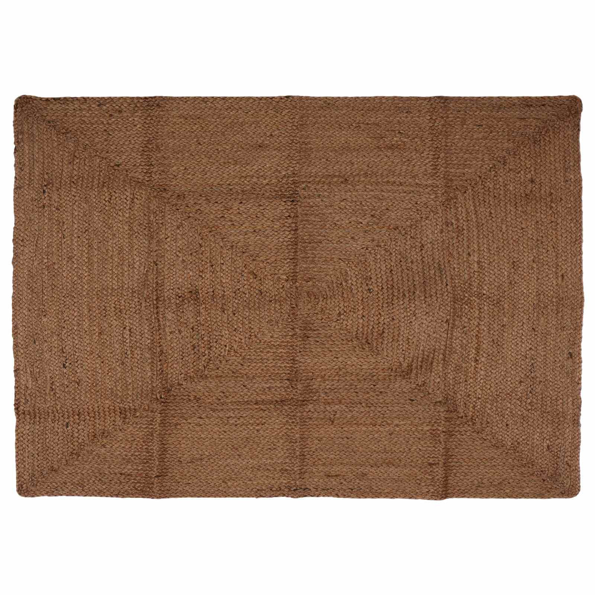 Area Rug Jute Grey Width 240 cm 340 cm