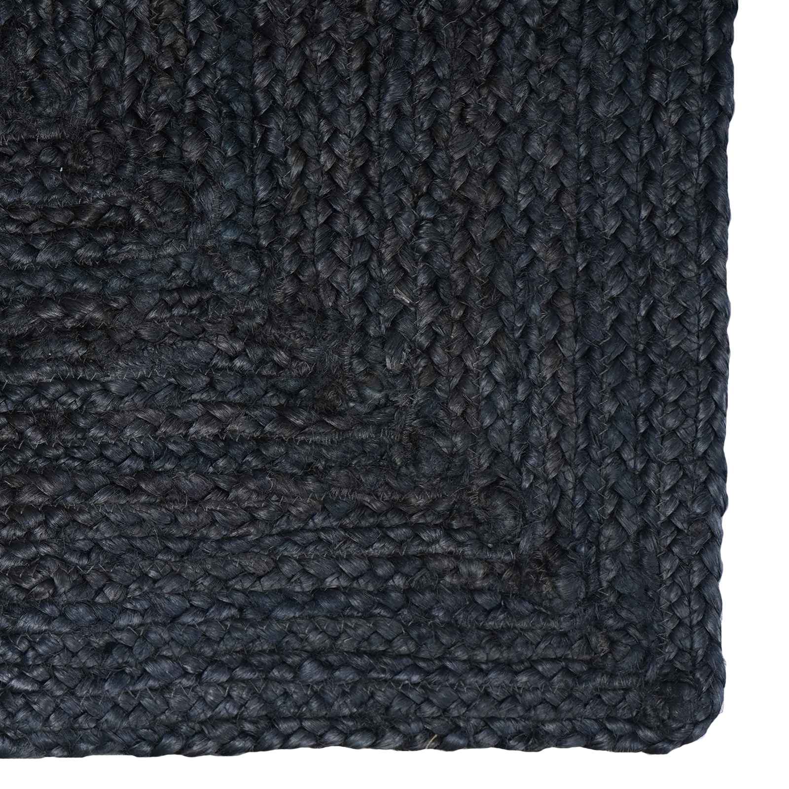 vidaXL Area Rug Dark Grey 240 x 340 cm Jute 5