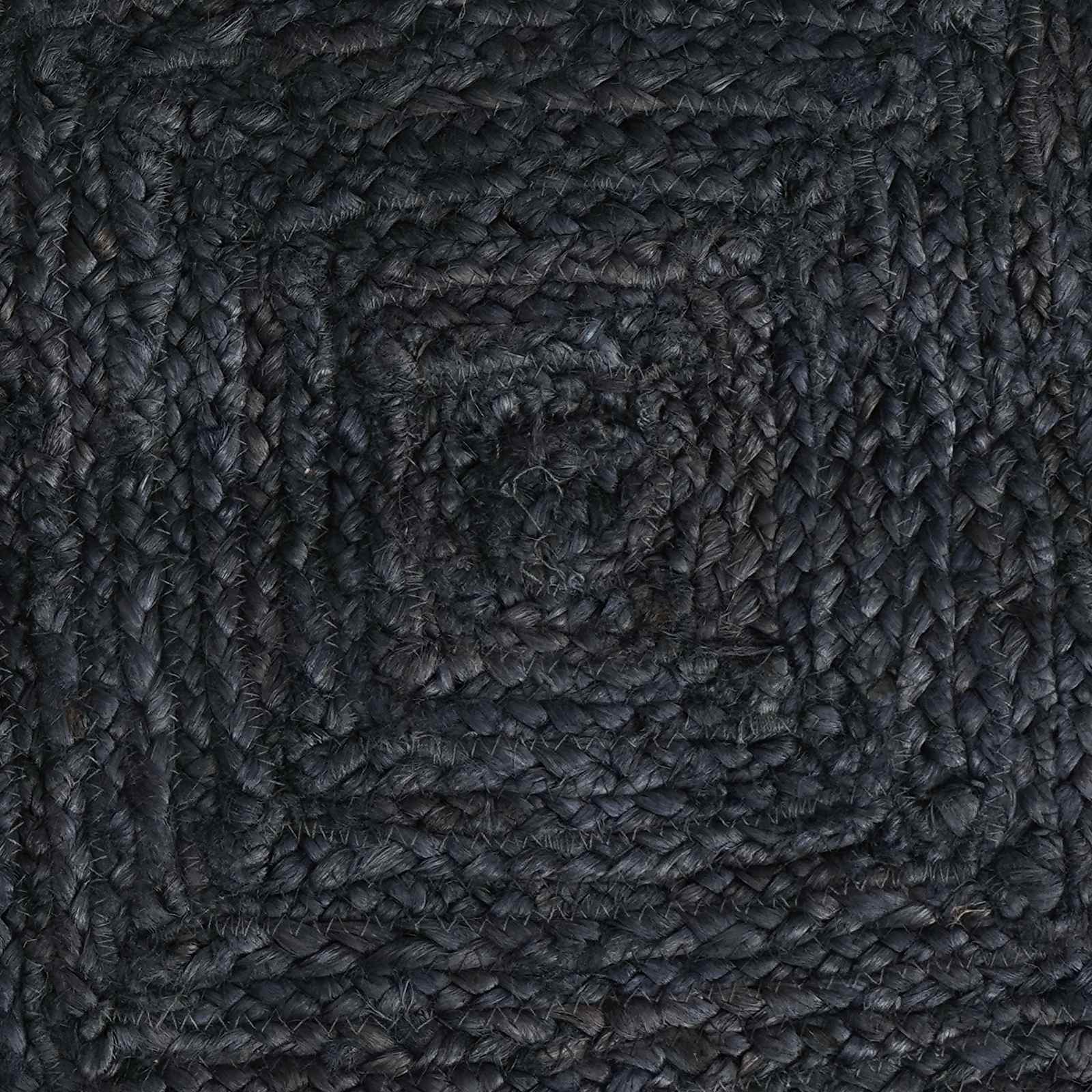 vidaXL Area Rug Dark Grey 240 x 340 cm Jute 6
