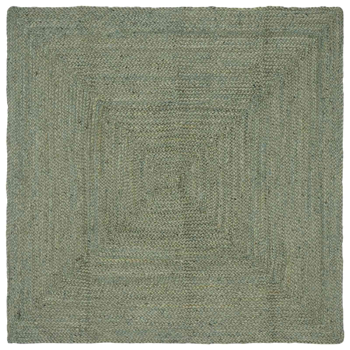 vidaXL Area Rug Jute Olive Green