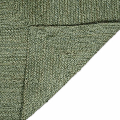 vidaXL Area Rug Olive Green 240 x 340 cm Jute 3