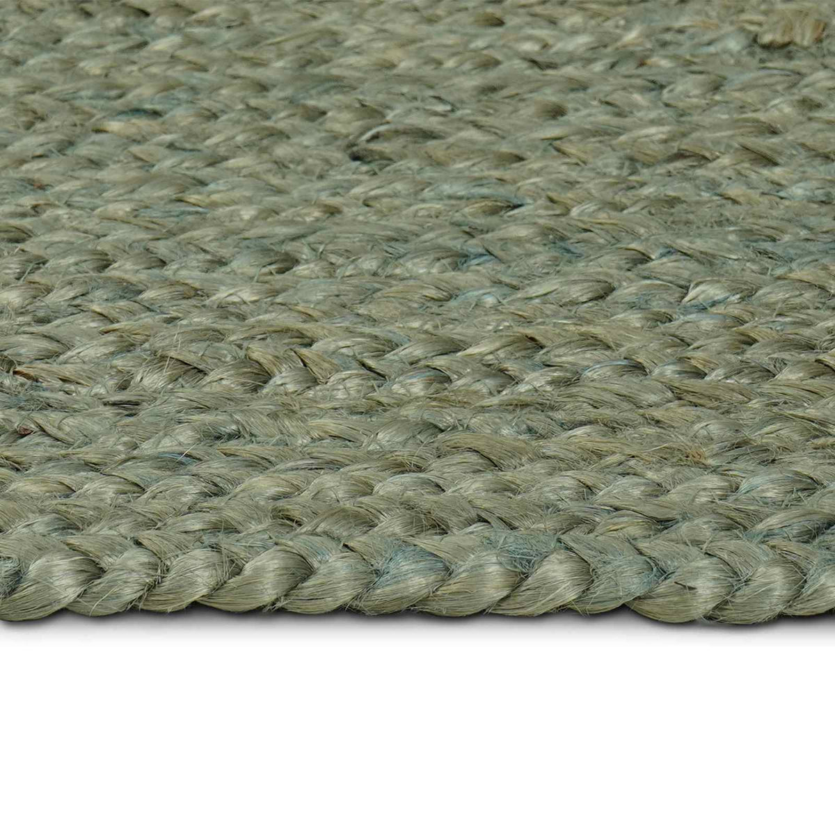 vidaXL Area Rug Olive Green 300 x 300 cm Jute 4