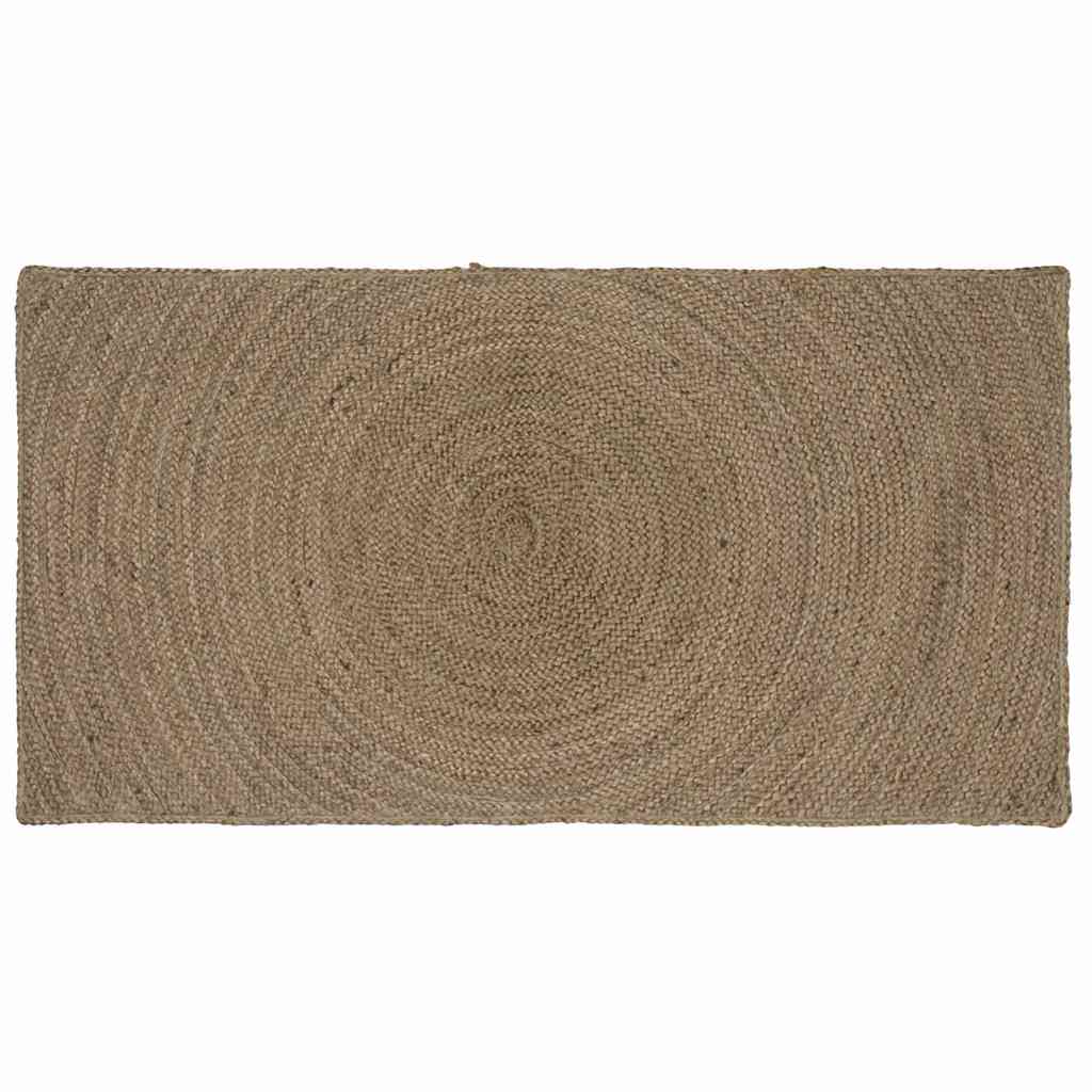 Area Rugs Jute Grey 80 cm 150 cm
