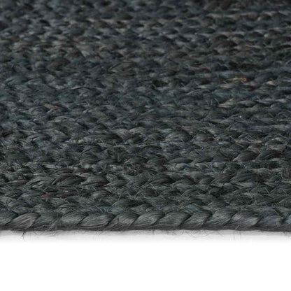 vidaXL Area Rugs Dark Grey 240 x 340 cm Jute 4