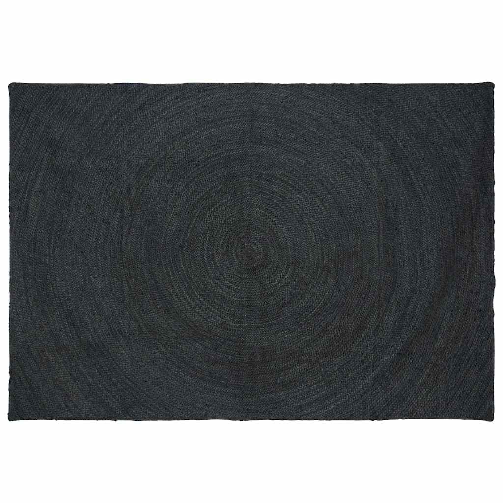 vidaXL Area Rugs Dark Grey 240 x 340 cm Jute 1