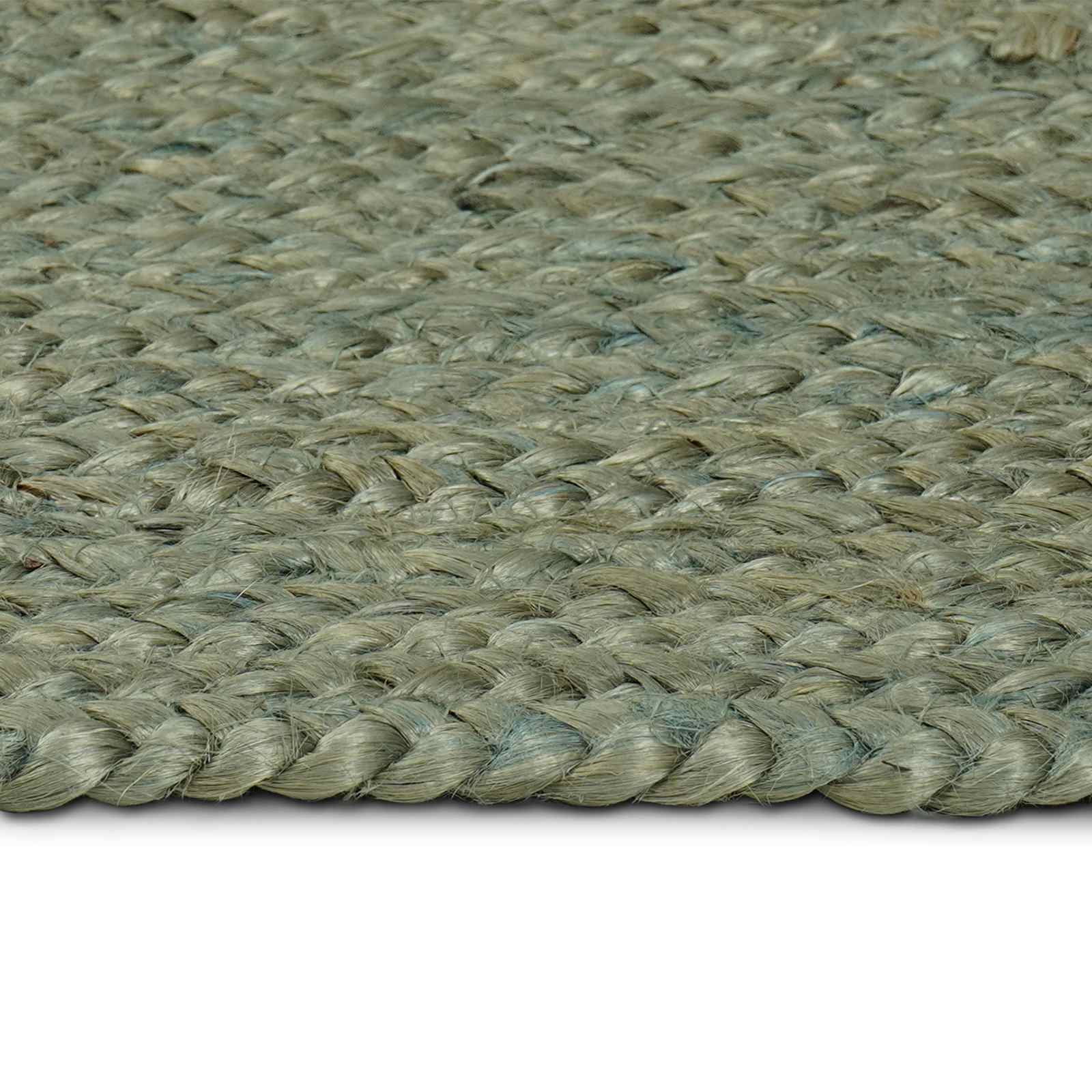 vidaXL Area Rugs Olive Green 240 x 340 cm Jute 4